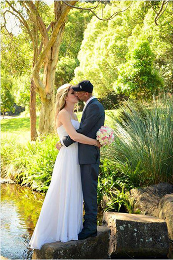 Marry Me Marilyn married Hayley & Adrian at Gold Coast Botanic Gardens